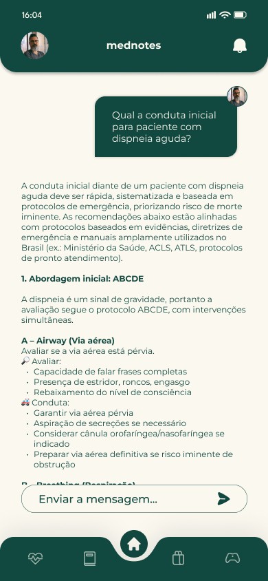 Conversa com o Dr. Axon, o mascote assistente.